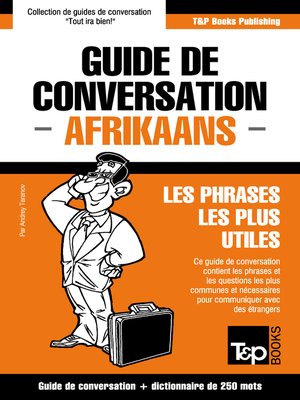 cover image of Guide de conversation Français-Afrikaans et mini dictionnaire de 250 mots